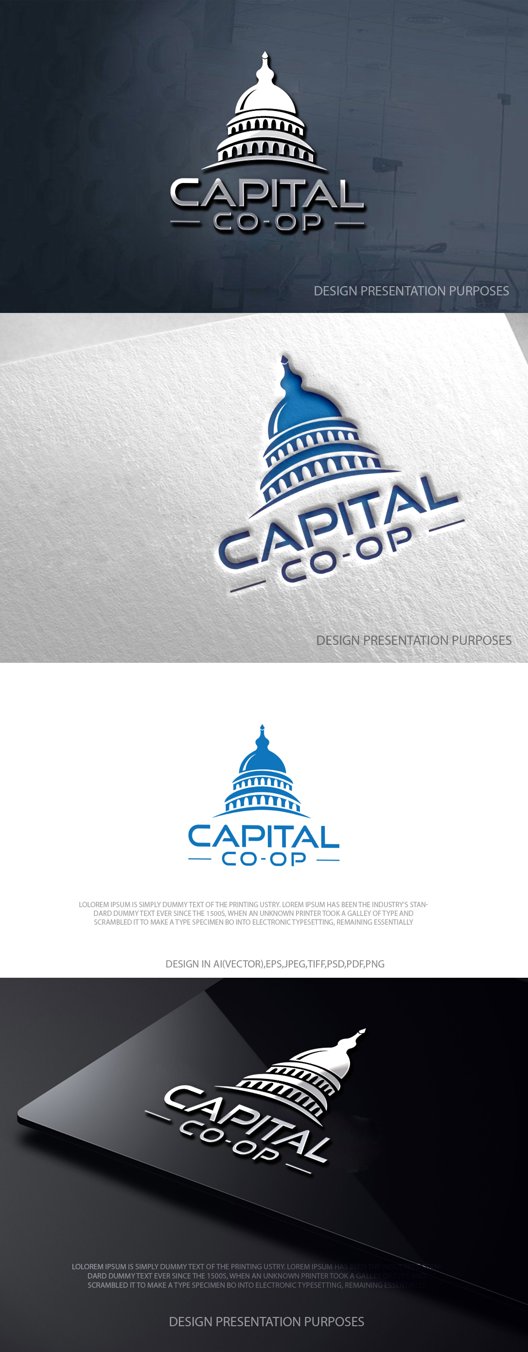 Logo Design by zebronicgraphic for Capital Co-op | Design #37045227