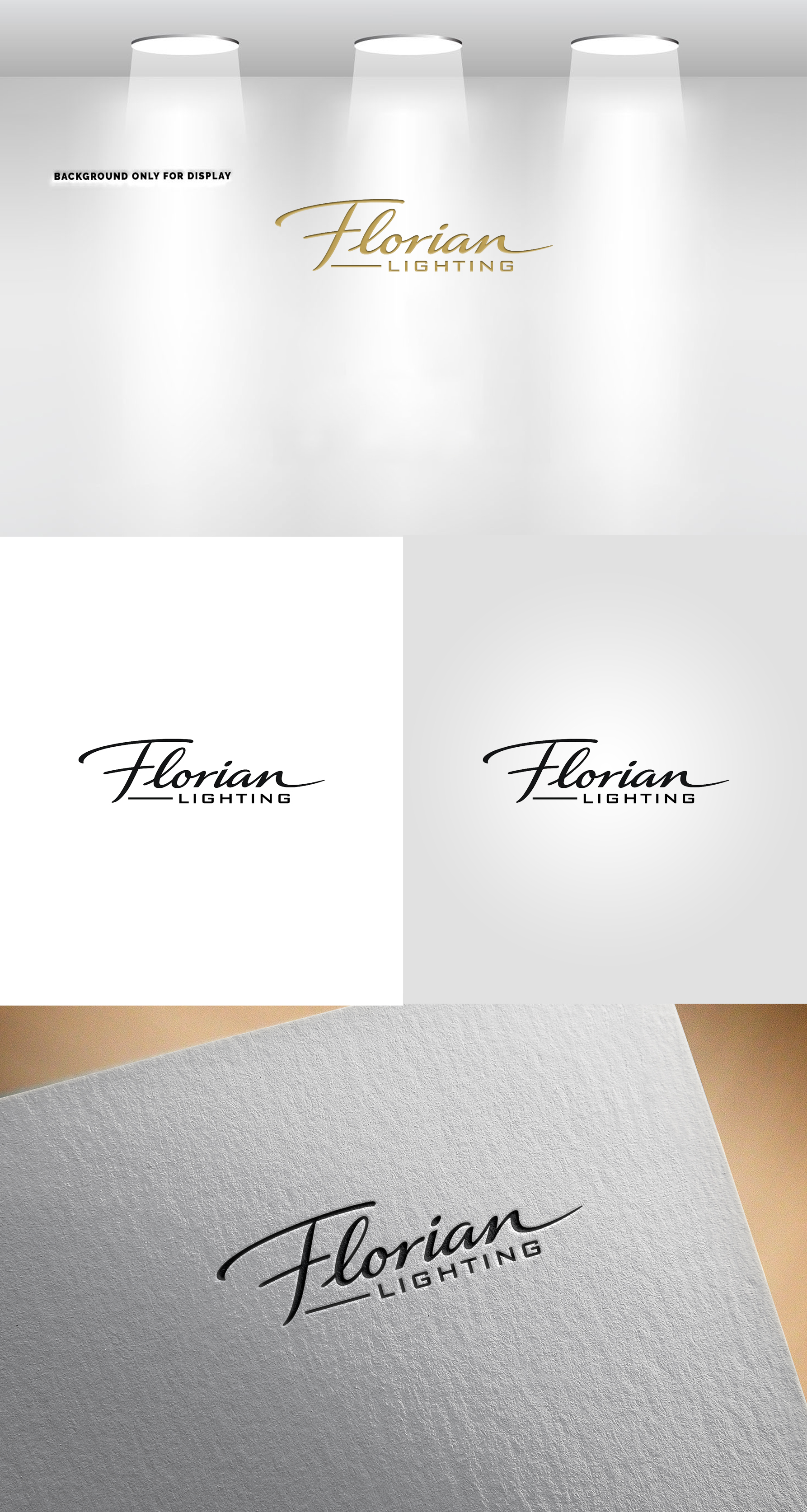 Logo Design by Rahmina for FLORIAN designs | Design #37046001
