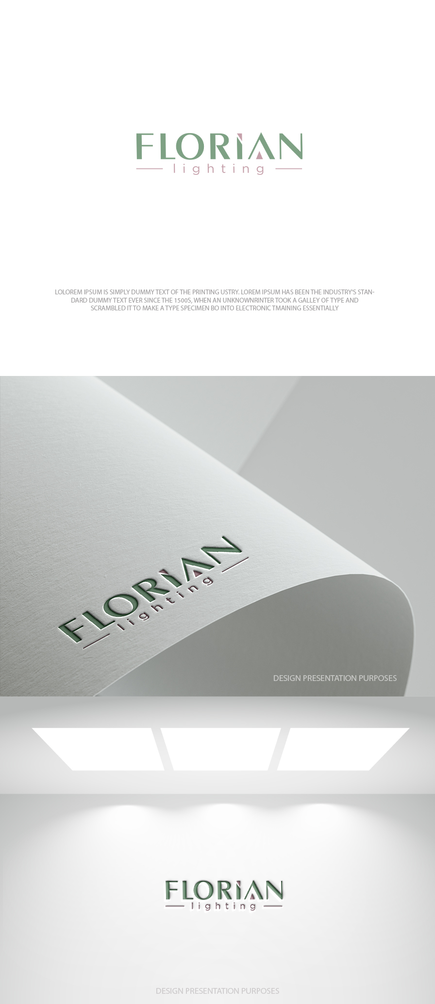 Logo Design by zebronicgraphic for FLORIAN designs | Design #37045789