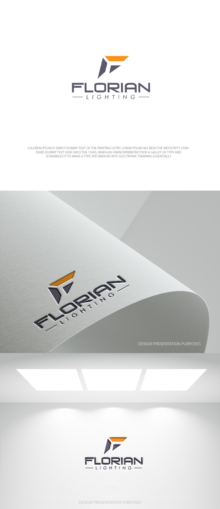 Logo Design by zebronicgraphic for FLORIAN designs | Design #37045790