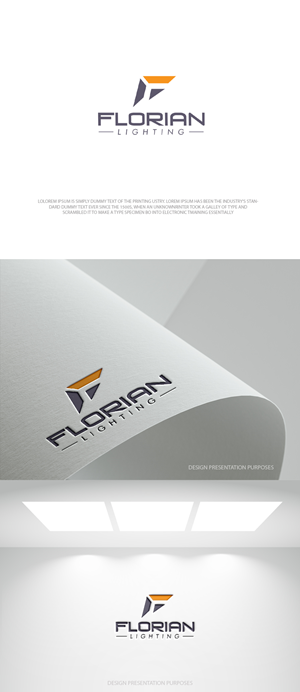Logo Design by zebronicgraphic for FLORIAN designs | Design: #37045790