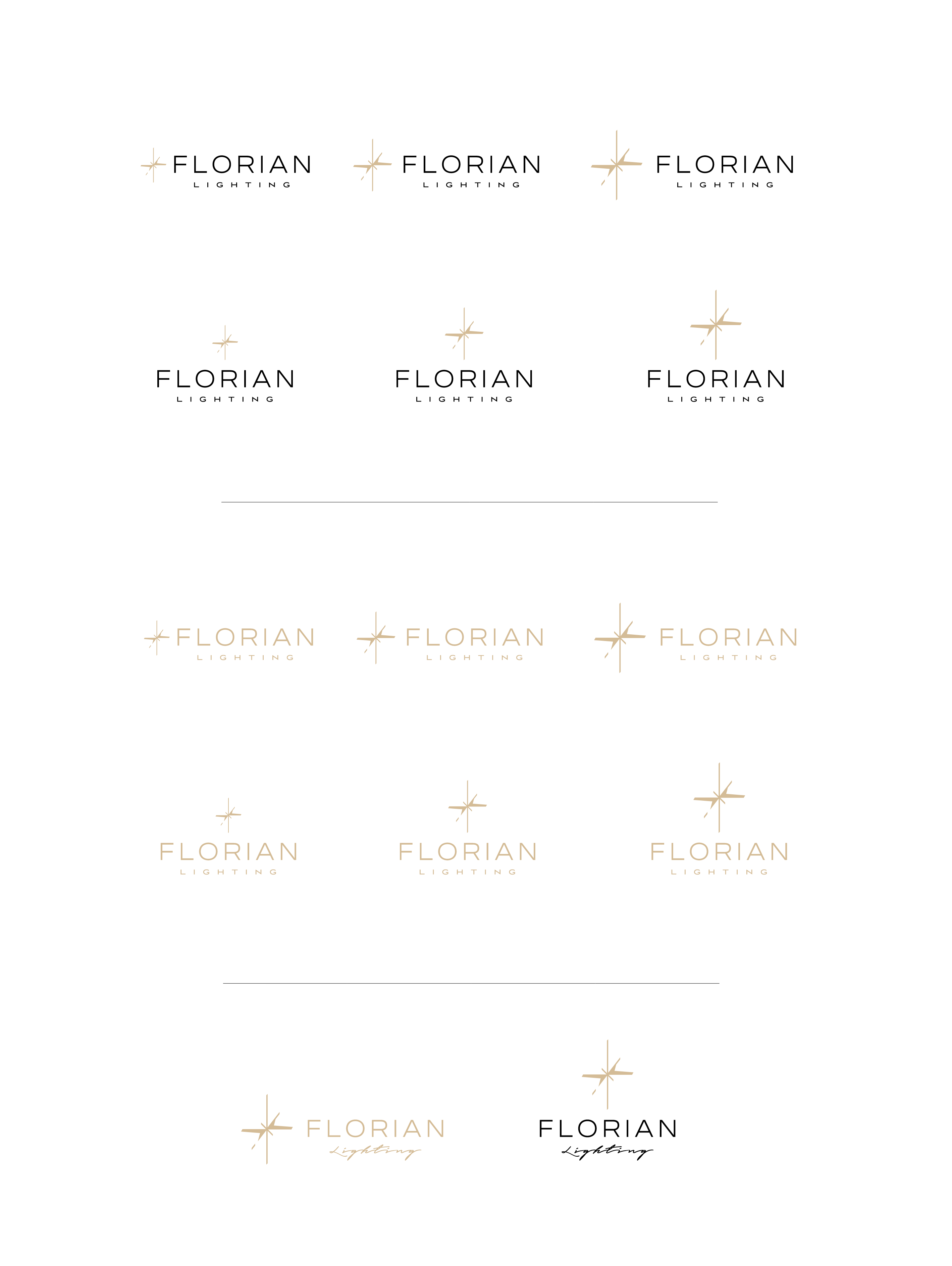 Logo Design by Stelery for FLORIAN designs | Design #37419433