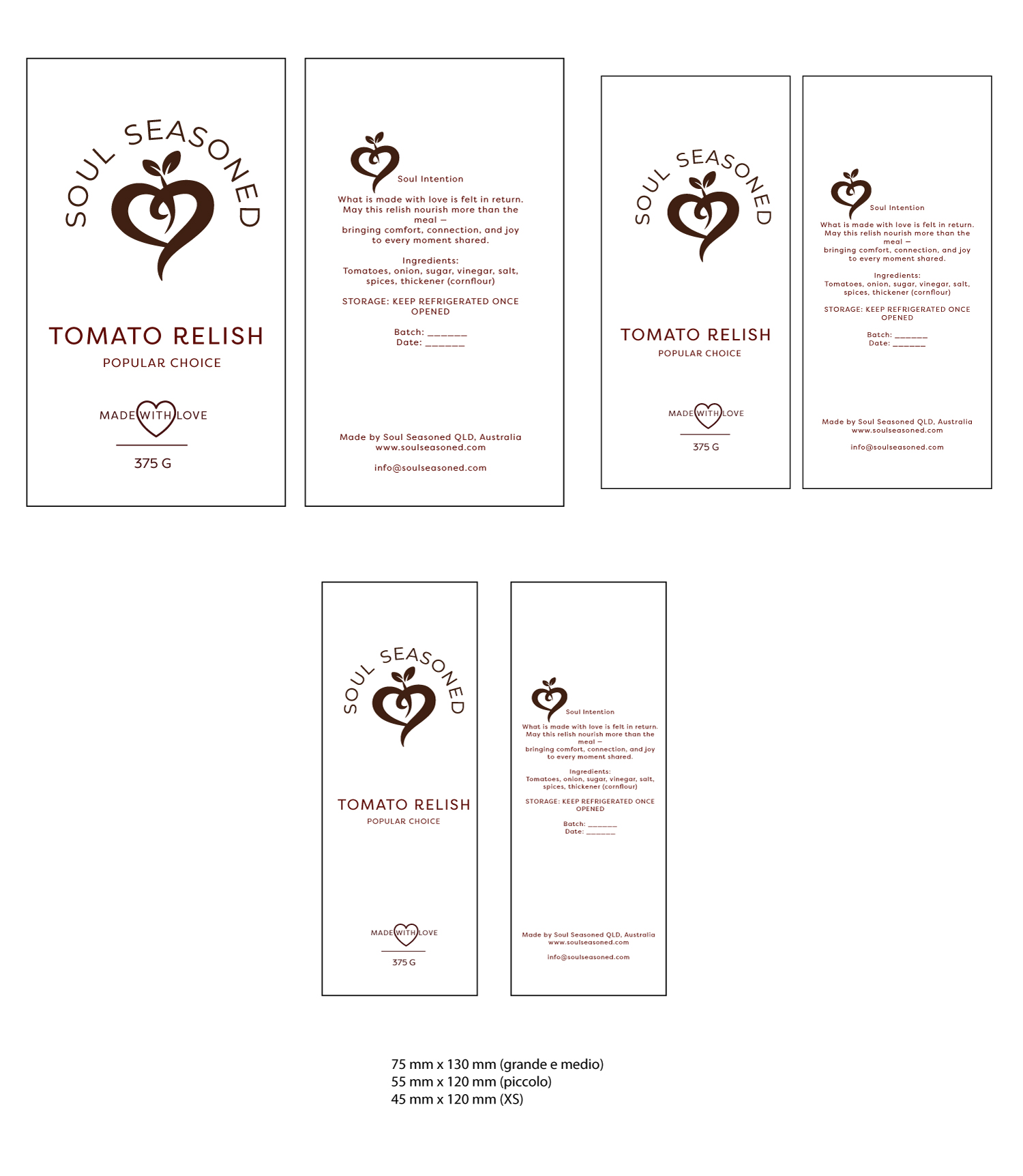 Label Design by oltredisegno for Soul Seasoned | Design #37059989