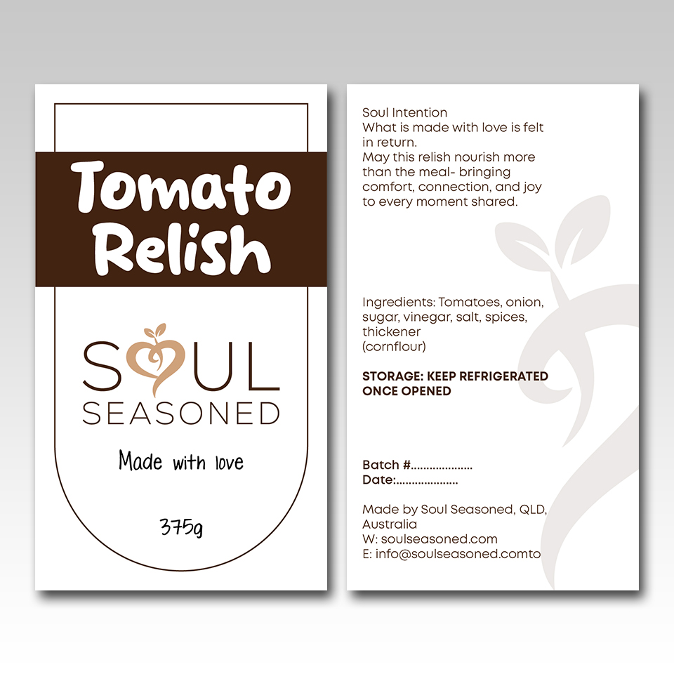 Label Design by YourLogoMaster for Soul Seasoned | Design #37052011