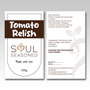 Label Design by YourLogoMaster for Soul Seasoned | Design: #37052011