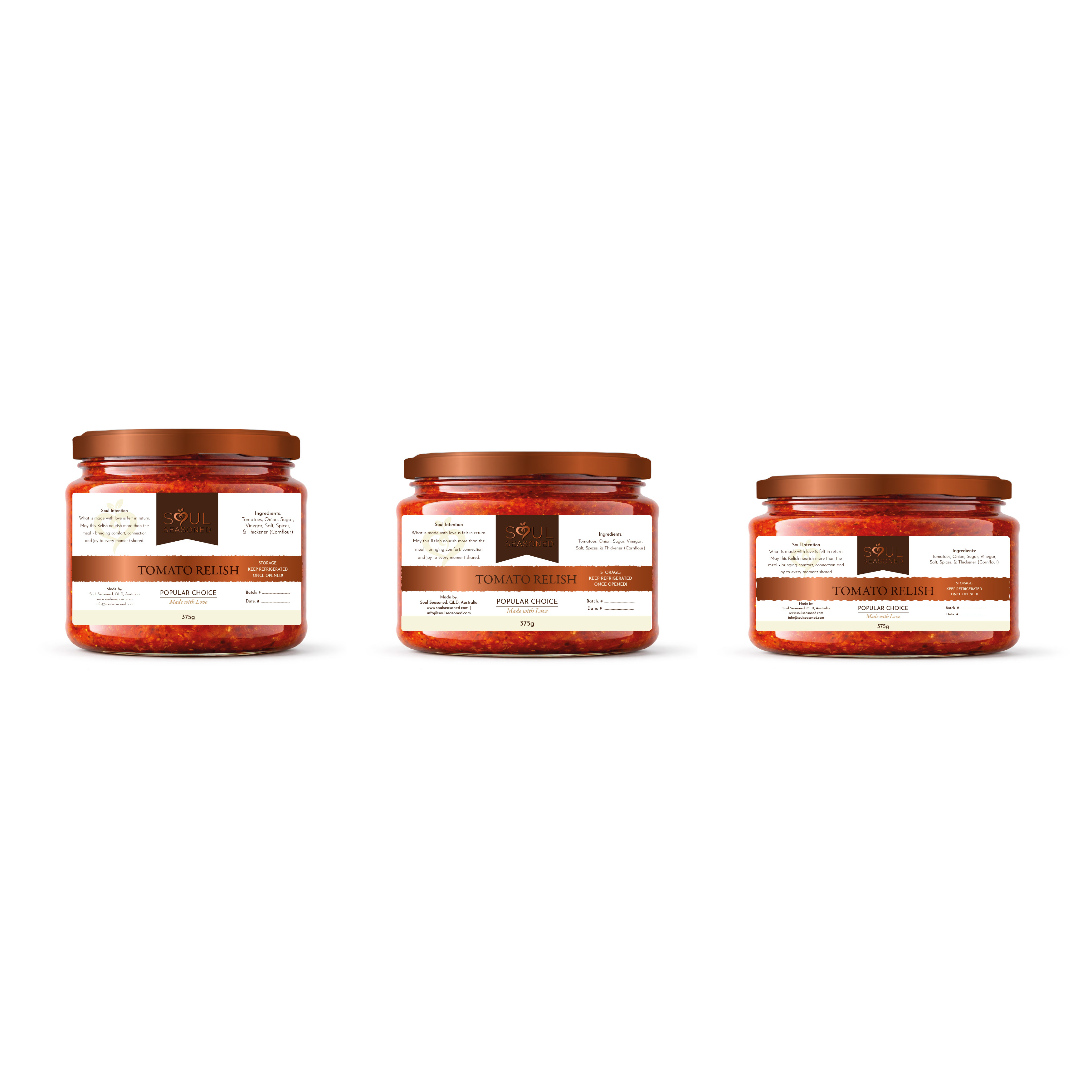 Label Design by Stuart-print&digital for Soul Seasoned | Design #37049936