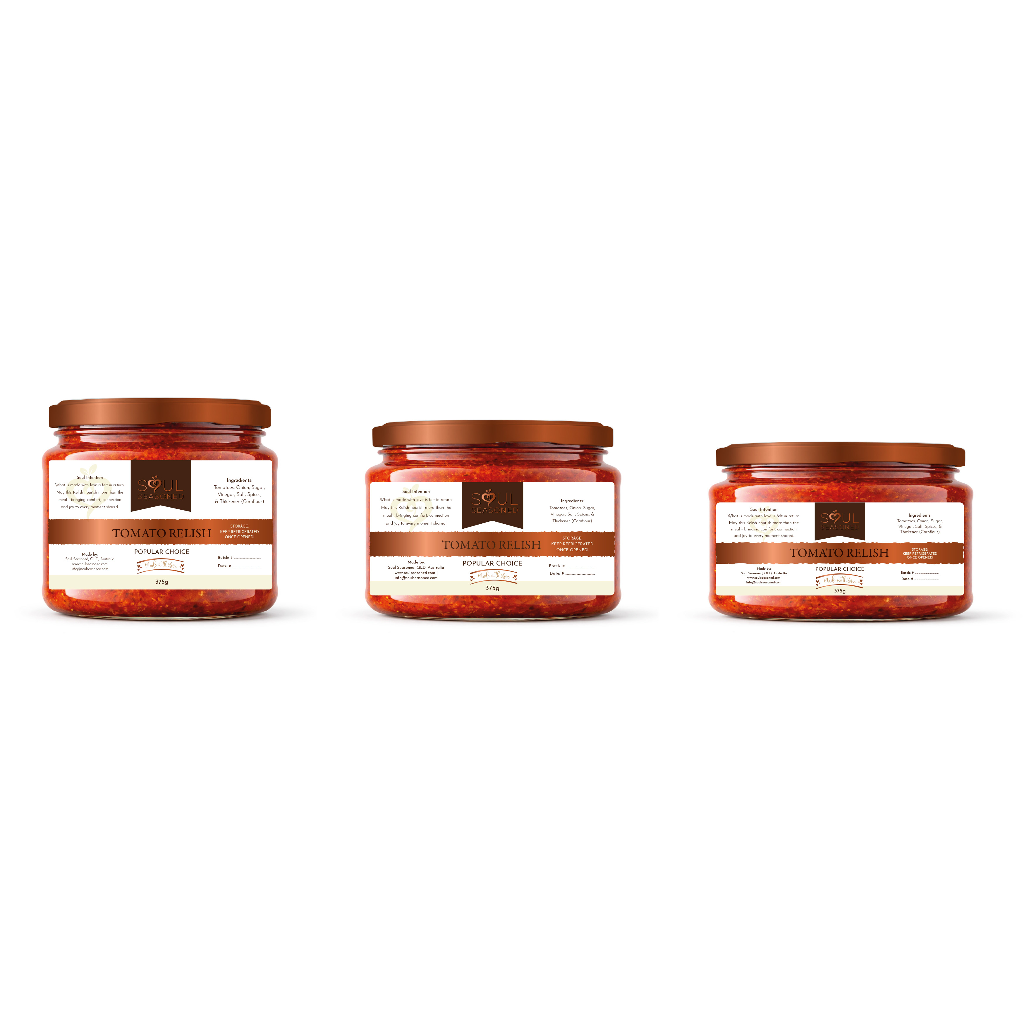 Label Design by Stuart-print&digital for Soul Seasoned | Design #37050608