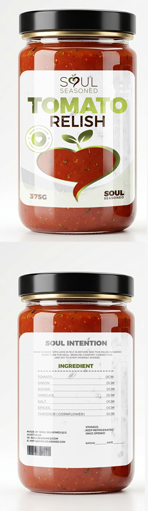 Label Design by DESIGN SOLUTIONS 007 for Soul Seasoned | Design: #37046197