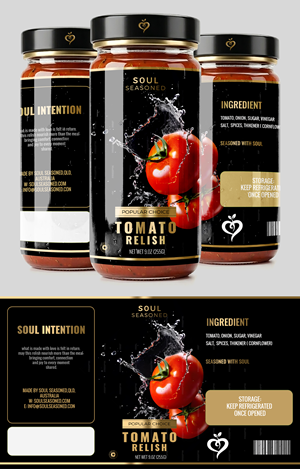 Label Design by DESIGN SOLUTIONS 007 for Soul Seasoned | Design: #37054675