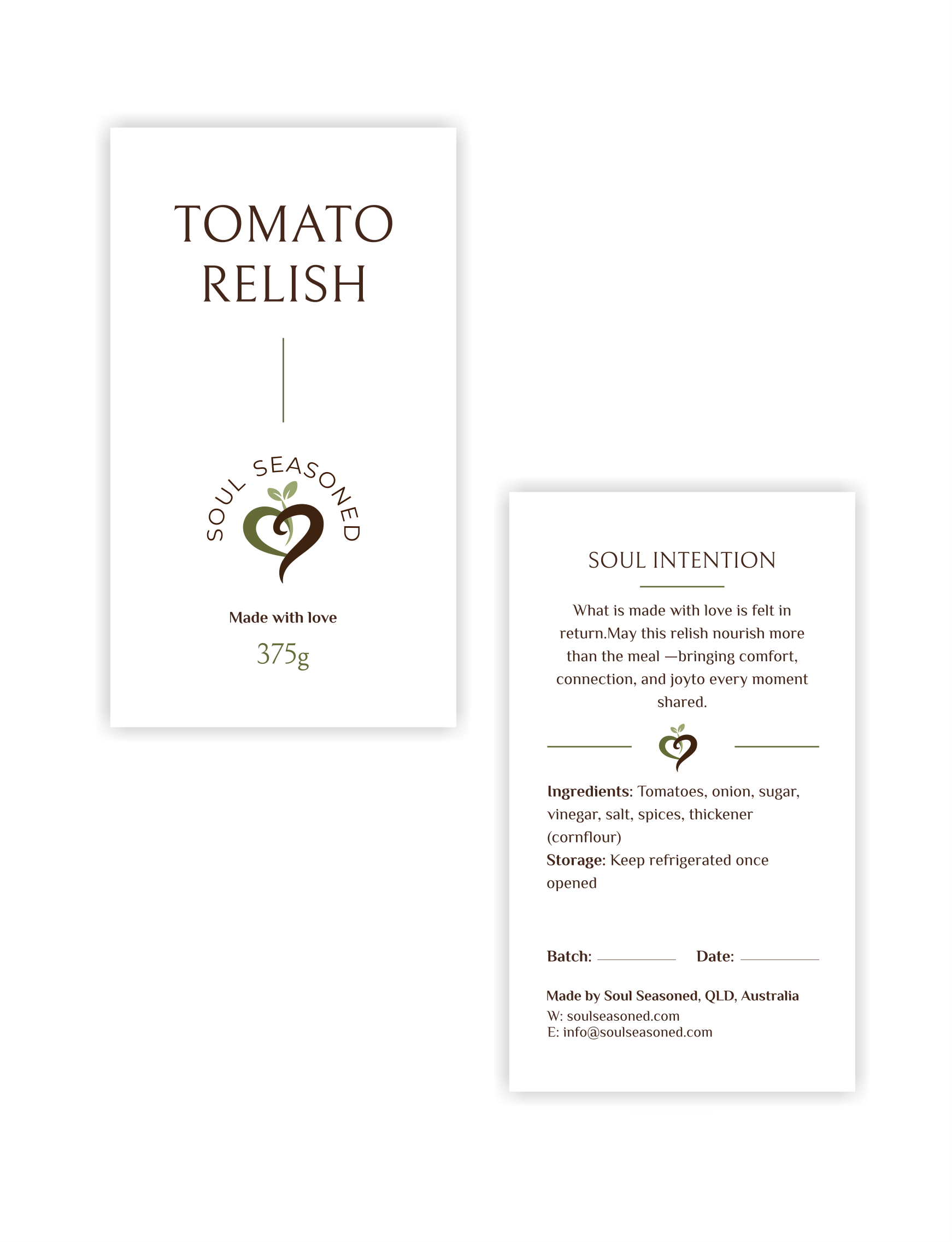 Label Design by *mary for Soul Seasoned | Design #37046853