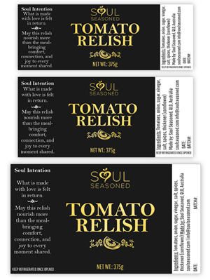 Label Design by Lezette_G for Soul Seasoned | Design: #37045251