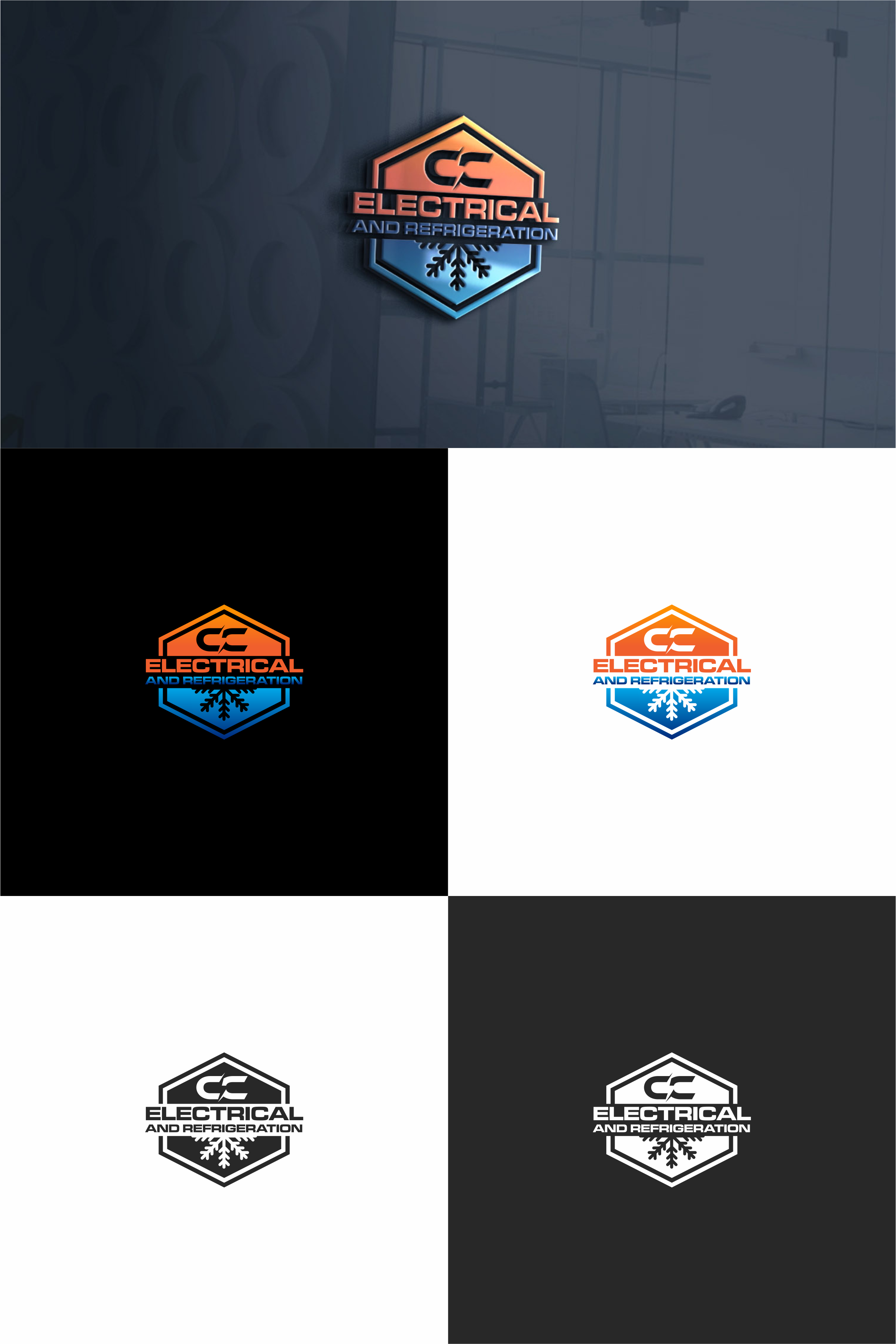 Diseño de Logo por ndra para Air Conditioning Contractors WA | Diseño #37050822