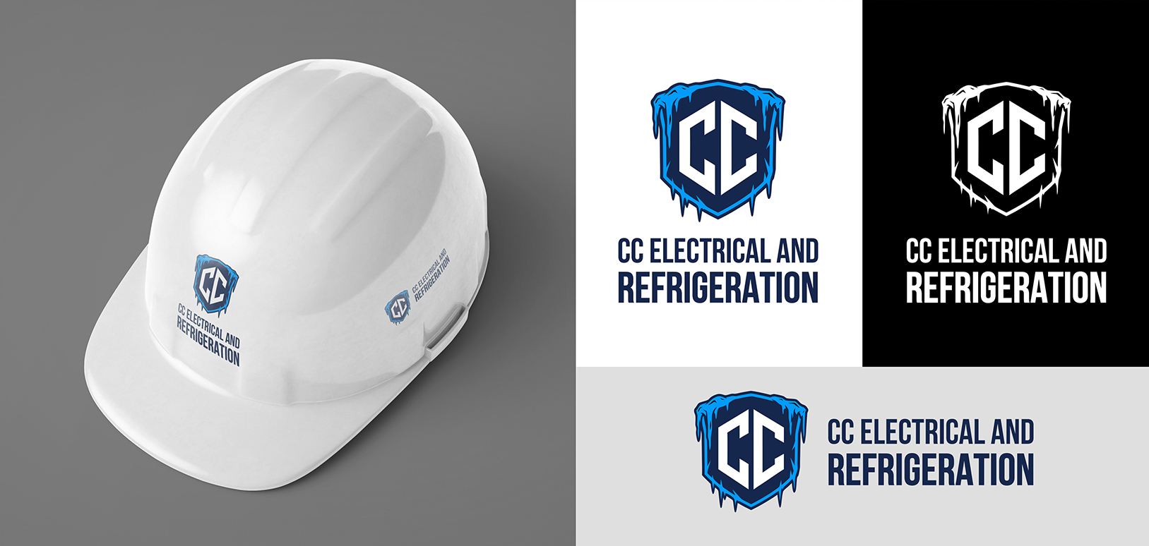 Logo Design by Pixel Rain for Air Conditioning Contractors WA | Design #37054126