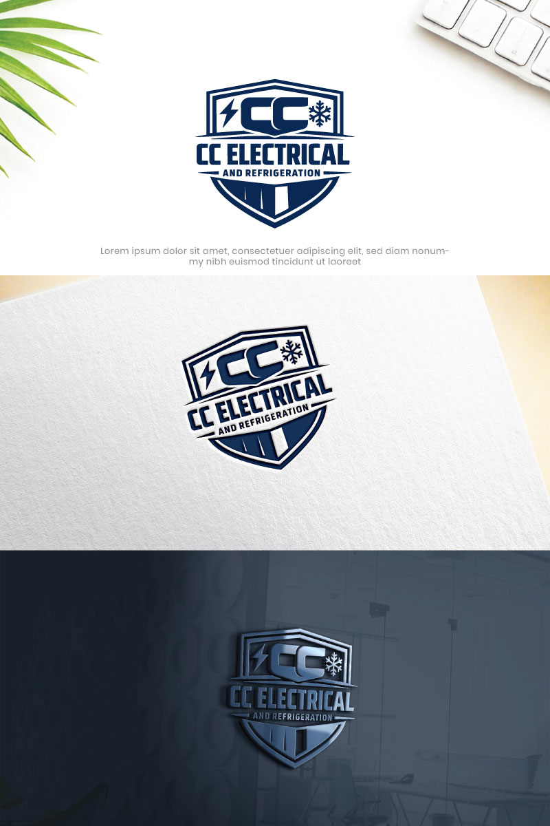 Logo Design by Hamza  Al-Muttalib for Air Conditioning Contractors WA | Design #37050116