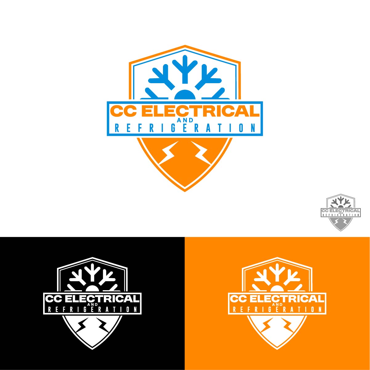 Diseño de Logo por MonsterDesign para Air Conditioning Contractors WA | Diseño #37051258