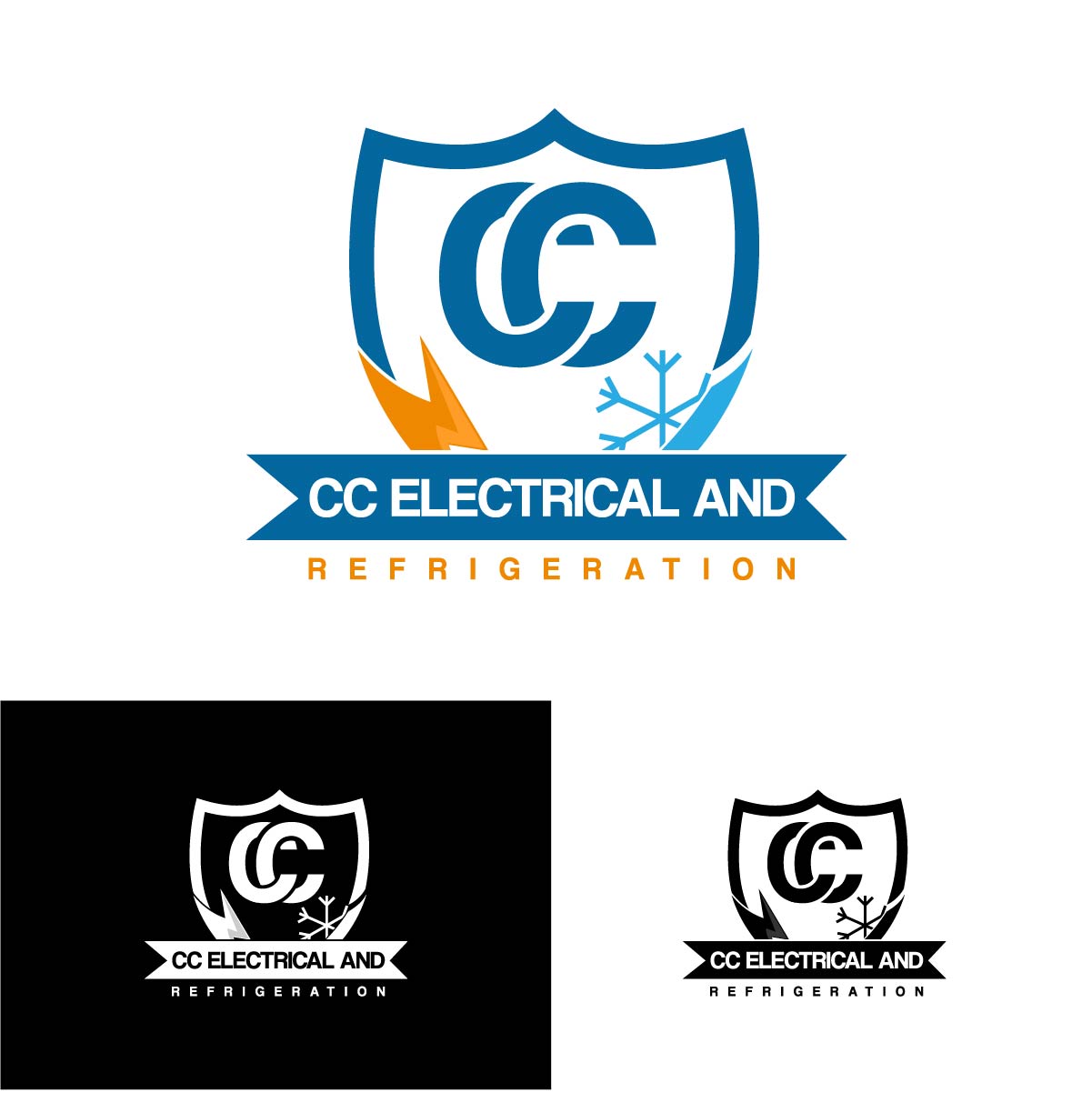 Logo Design by MonsterDesign for Air Conditioning Contractors WA | Design #37051286