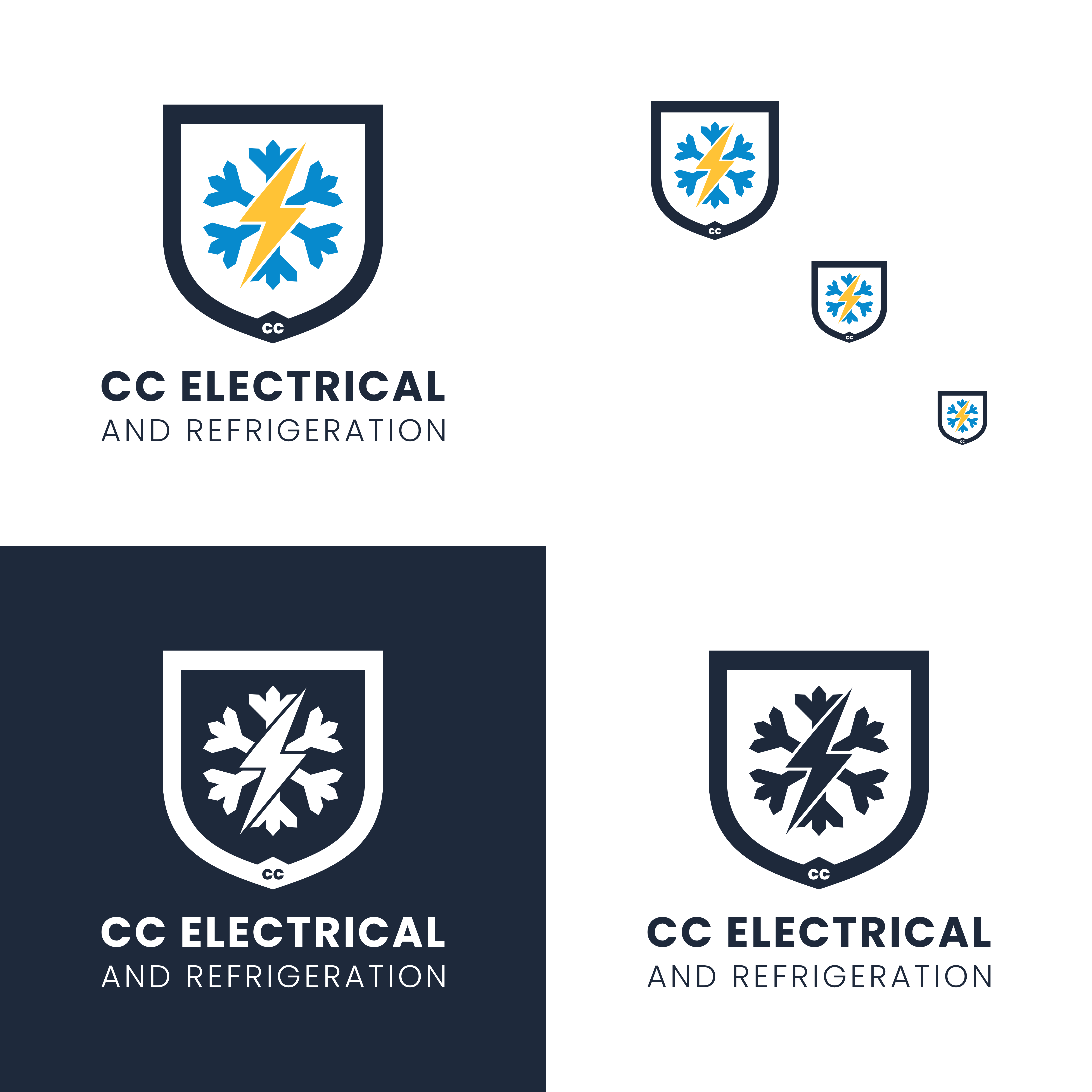 Diseño de Logo por Maison de Yuan para Air Conditioning Contractors WA | Diseño #37049893