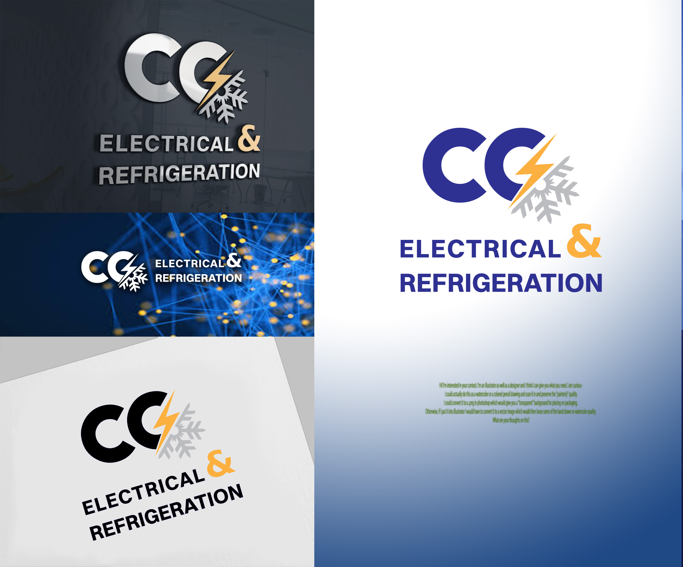 Diseño de Logo por Wonderful design para Air Conditioning Contractors WA | Diseño #37049152