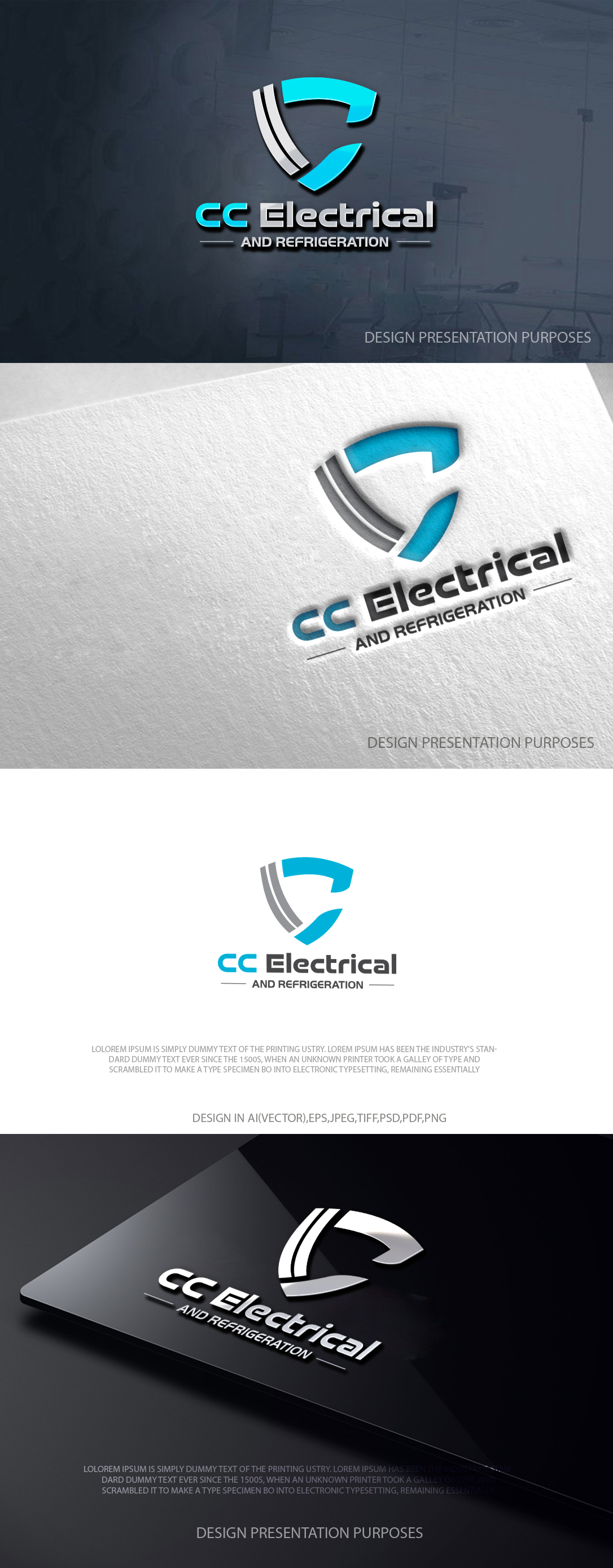 Diseño de Logo por zebronicgraphic para Air Conditioning Contractors WA | Diseño #37050935