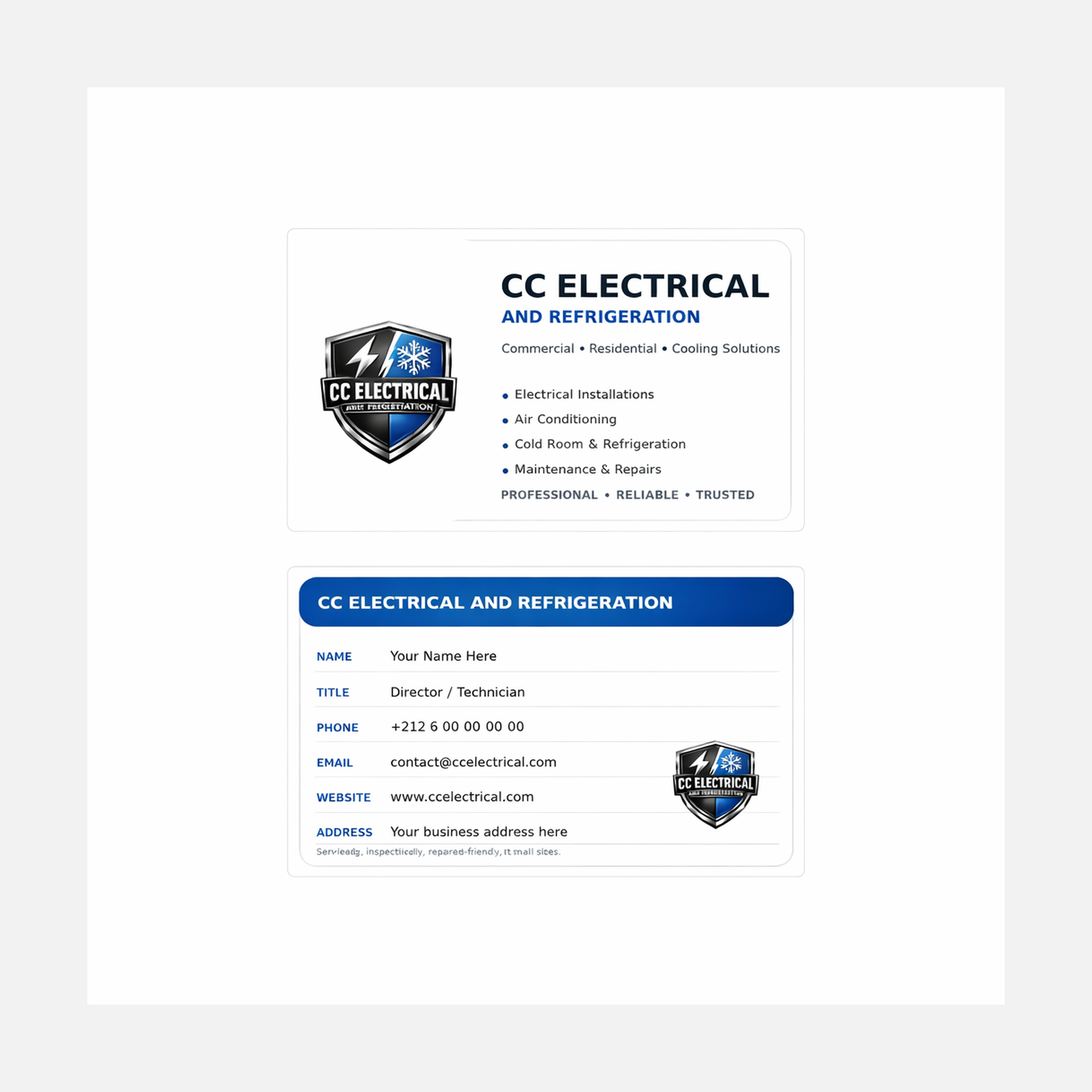 Diseño de Logo por amiofice 2 para Air Conditioning Contractors WA | Diseño #37049509