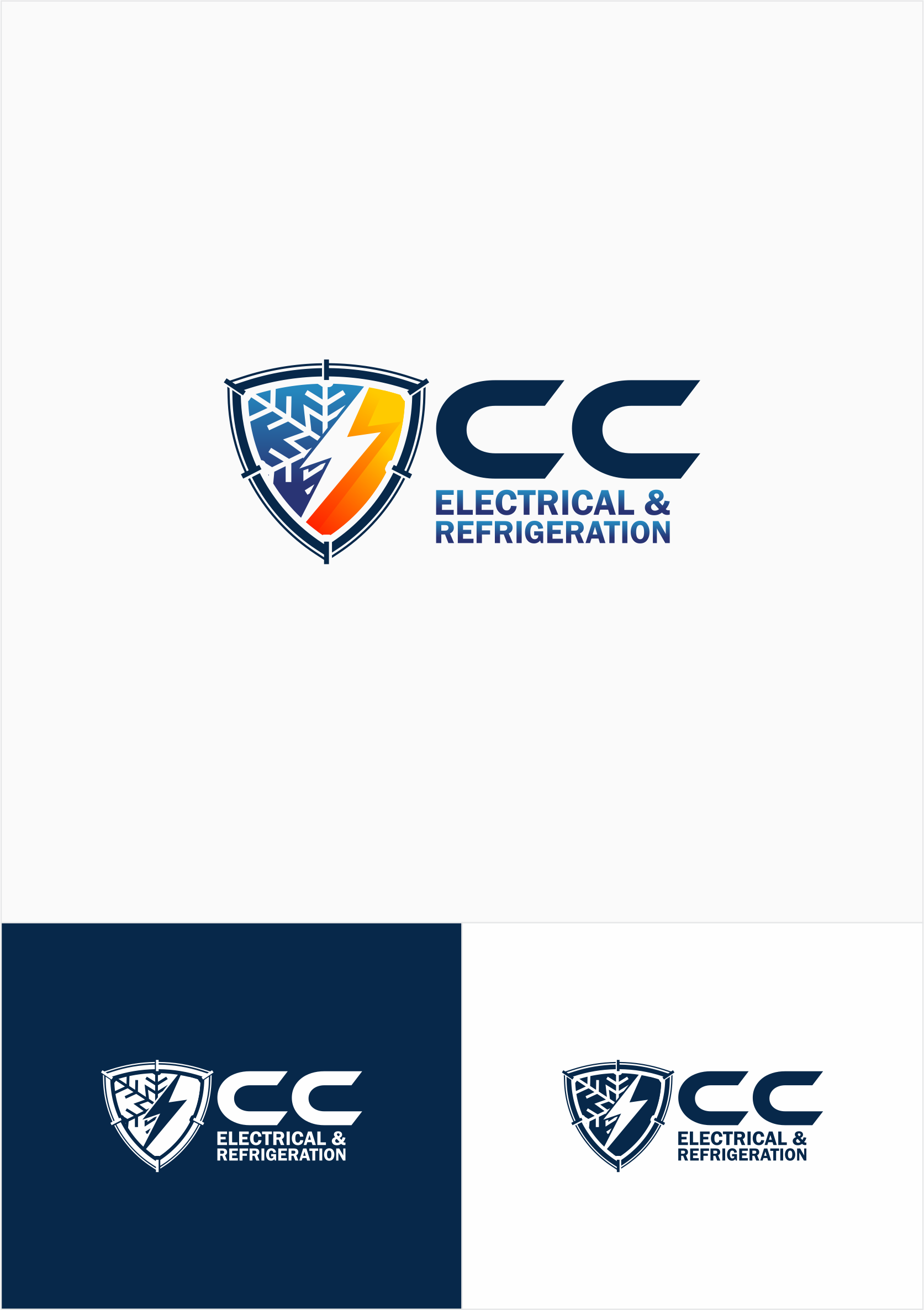 Logo Design by artes aquino for Air Conditioning Contractors WA | Design #37053105