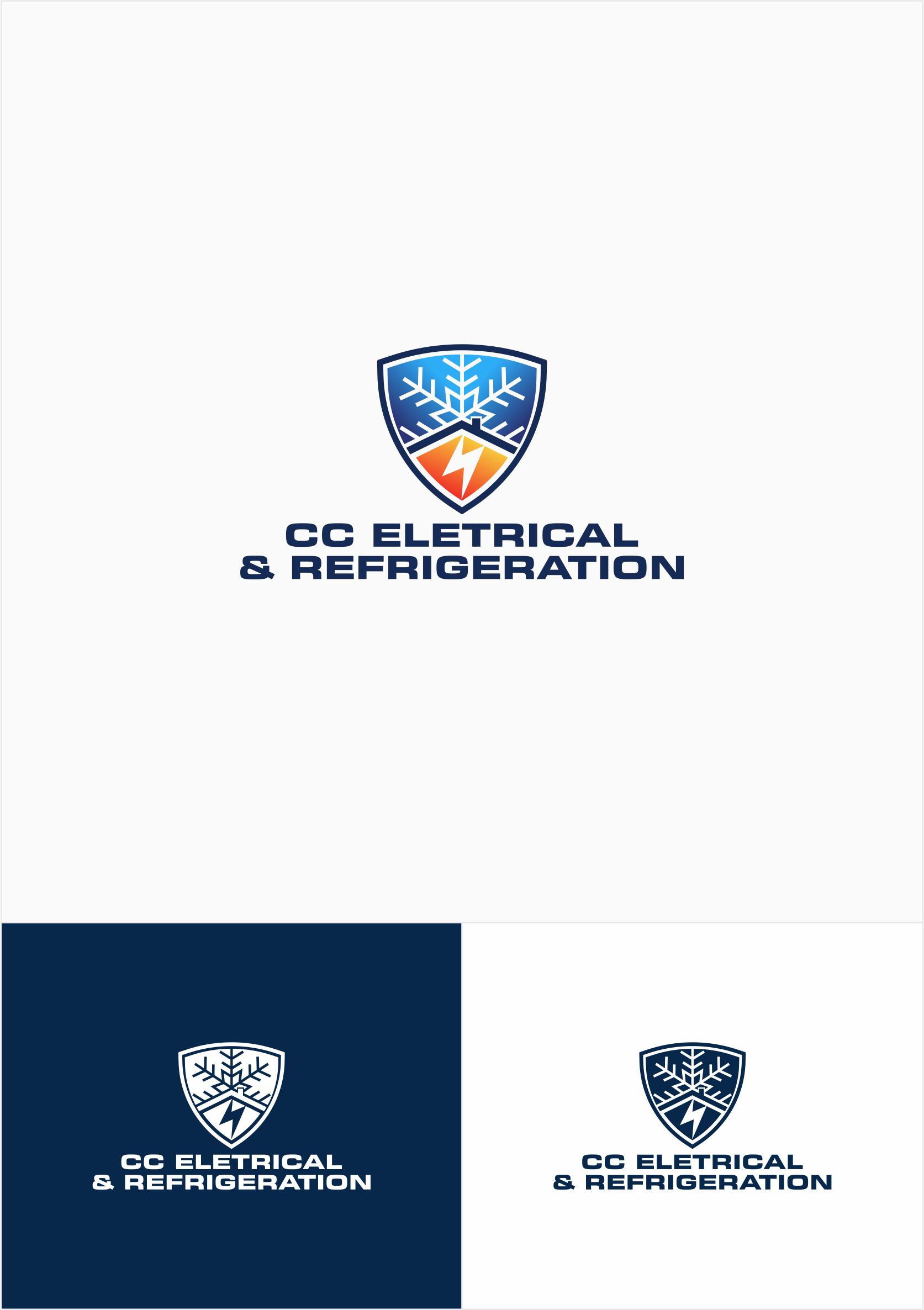 Logo Design by artes aquino for Air Conditioning Contractors WA | Design #37053109