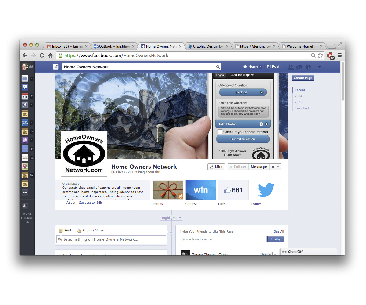 Facebook Design by overshoot_design for Home Owners Network | Design #3117599