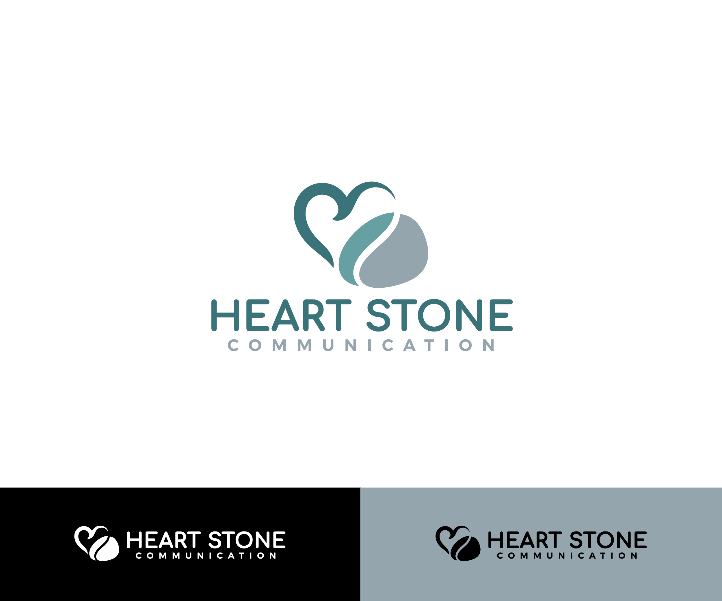 Logo Design by James J. for Heart Stone Communication | Design #37060848