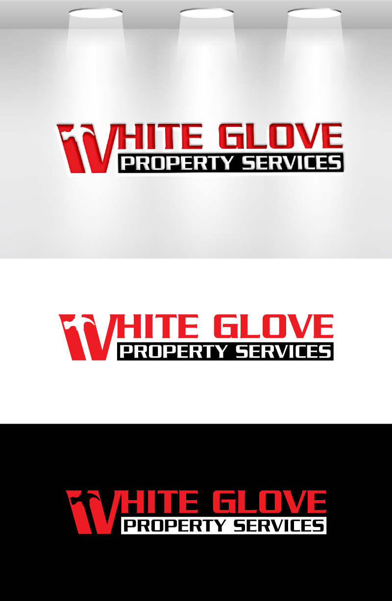 Logo Design by VisionCraft™ for White Glove Property Services | Design #37054581
