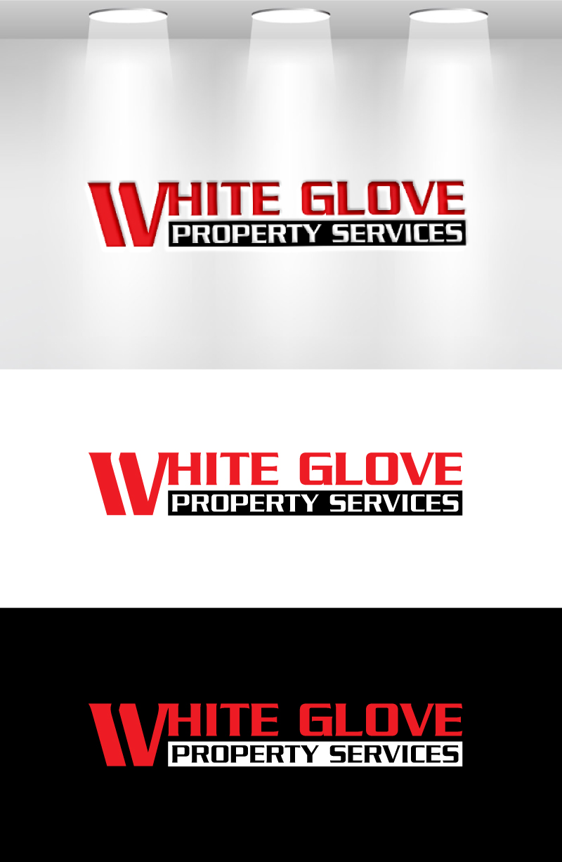 Logo Design by VisionCraft™ for White Glove Property Services | Design #37054582