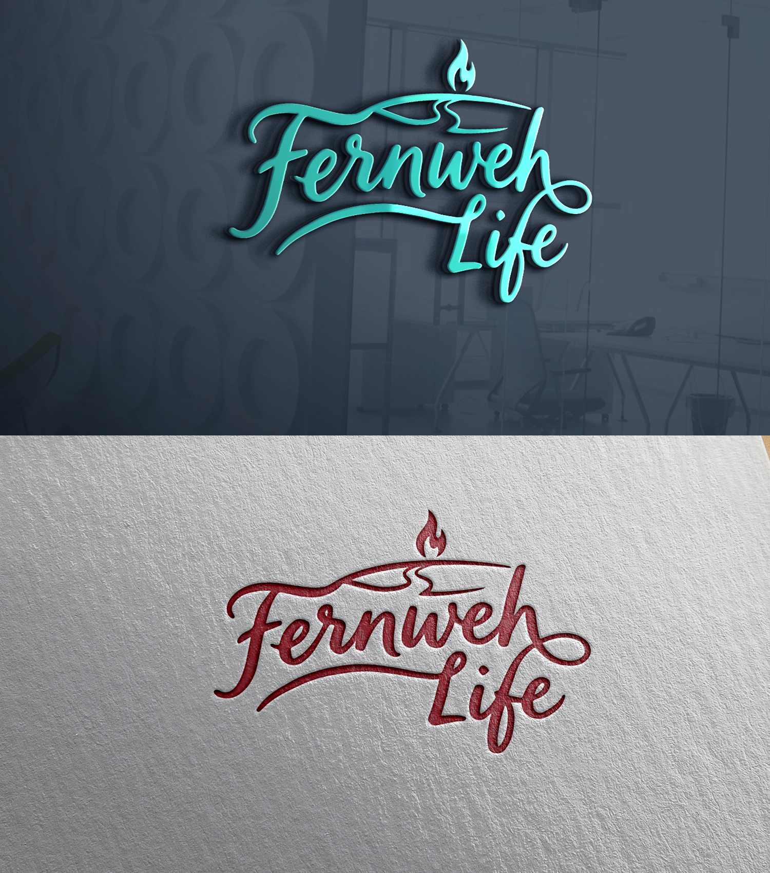 Logo Design by 24ksunny for Fernweh Life | Design #37057130
