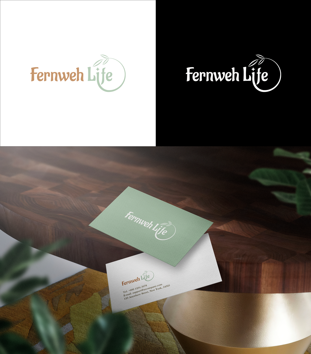 Logo Design by RA-bica for Fernweh Life | Design #37063098