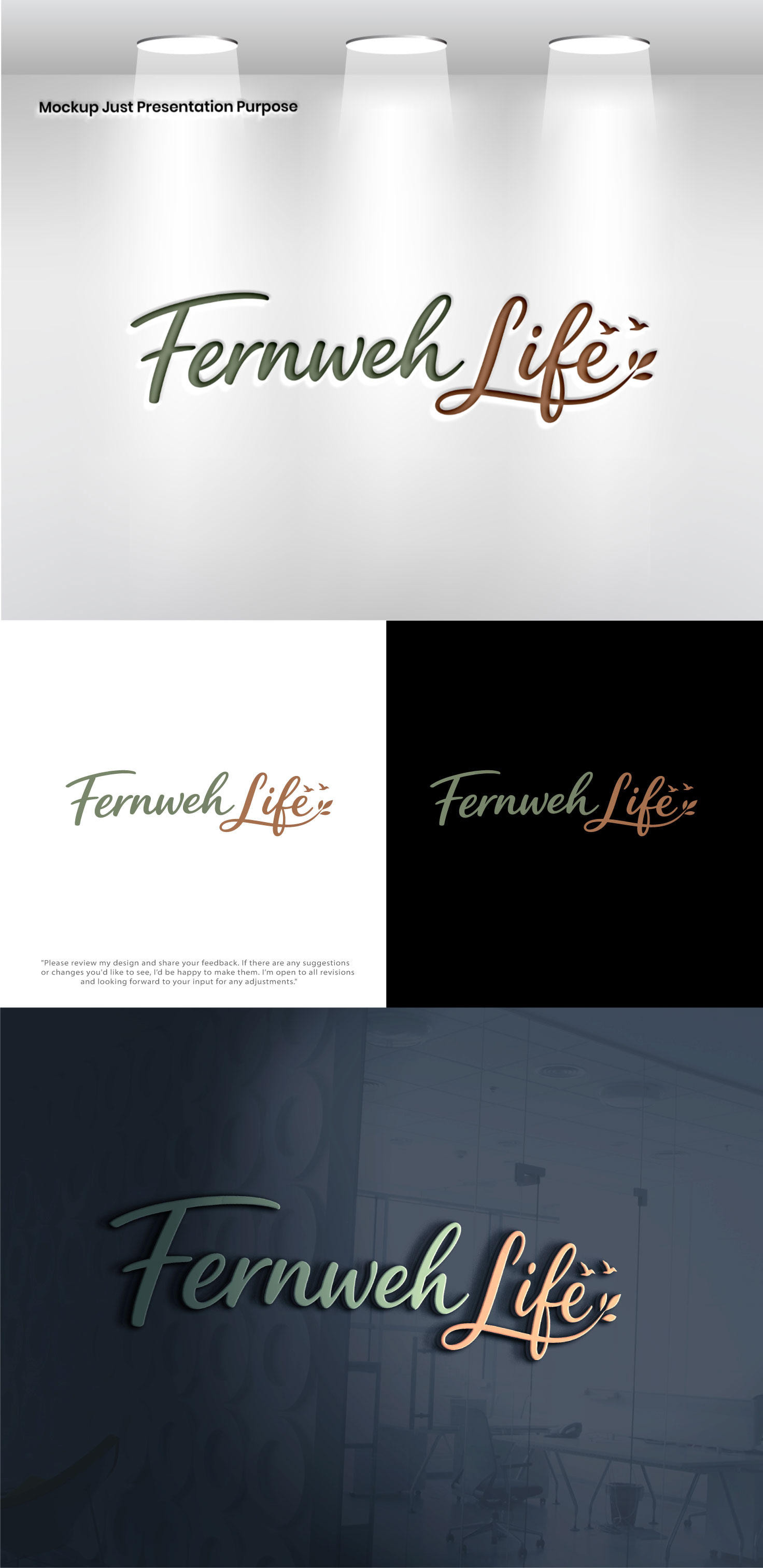 Logo Design by Pixel Foundry for Fernweh Life | Design #37061484