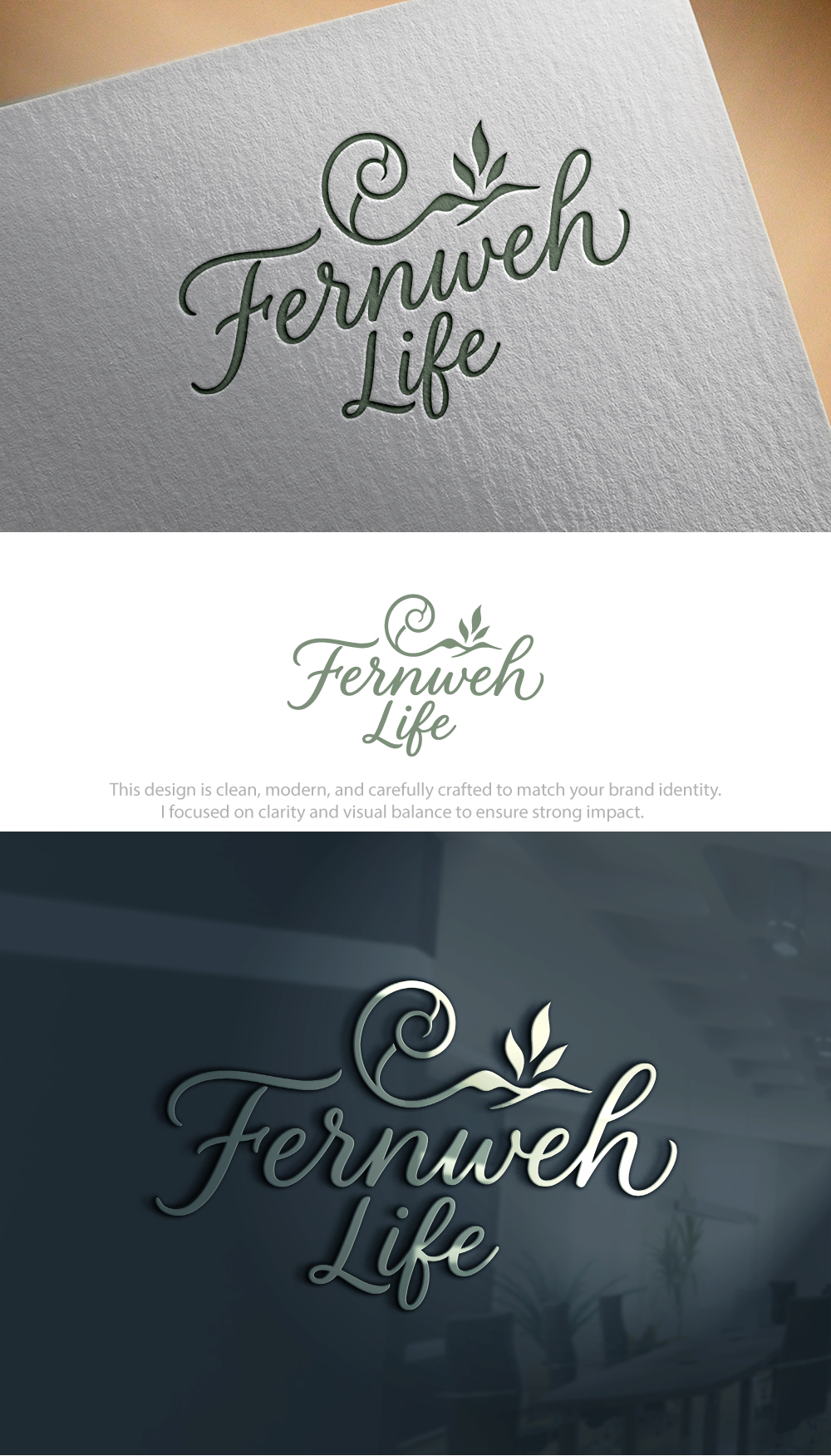 Logo Design by Hamza  Al-Muttalib for Fernweh Life | Design #37058697