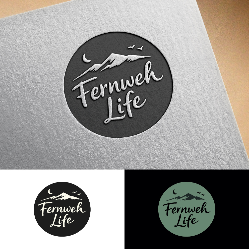 Logo Design by bute for Fernweh Life | Design #37065401