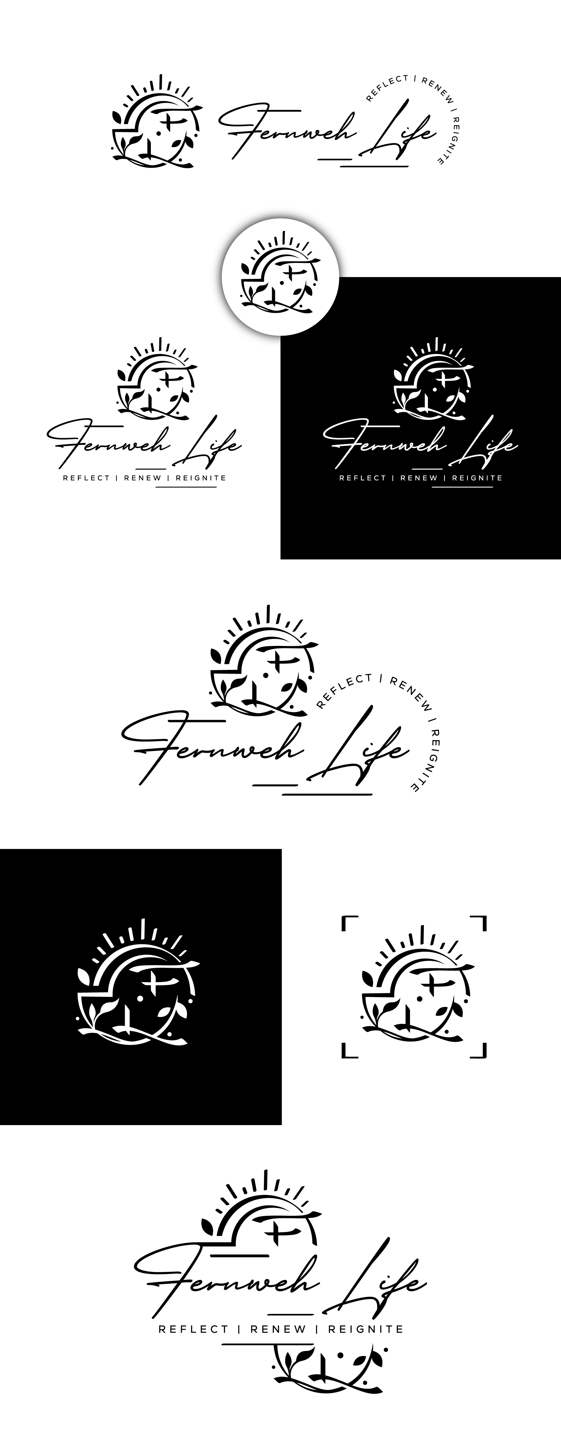 Logo Design by debdesign for Fernweh Life | Design #37058225