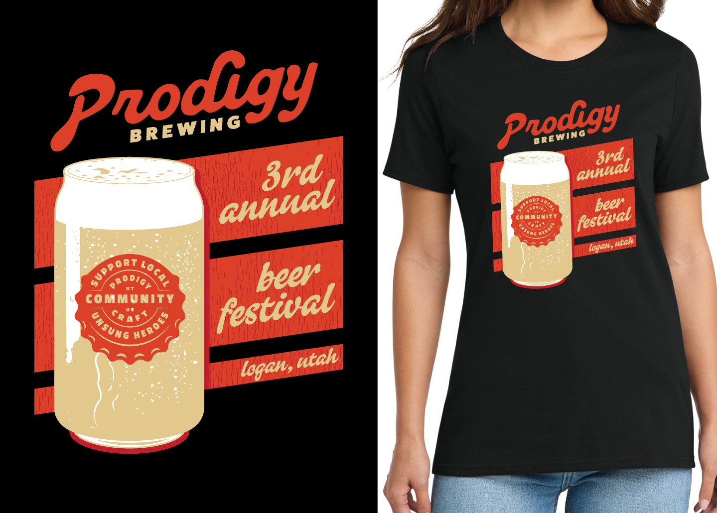 T-shirt Design by Jennifer Beatty for this project | Design #37060669