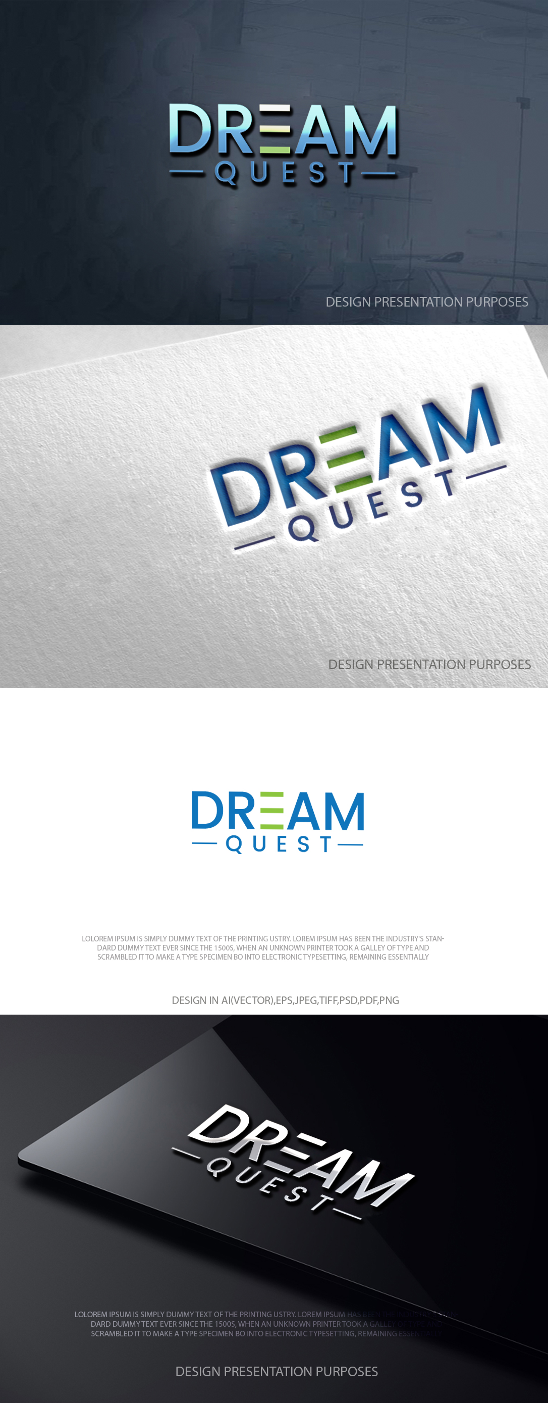 Logo Design by zebronicgraphic for Dream Quest | Design #37059784
