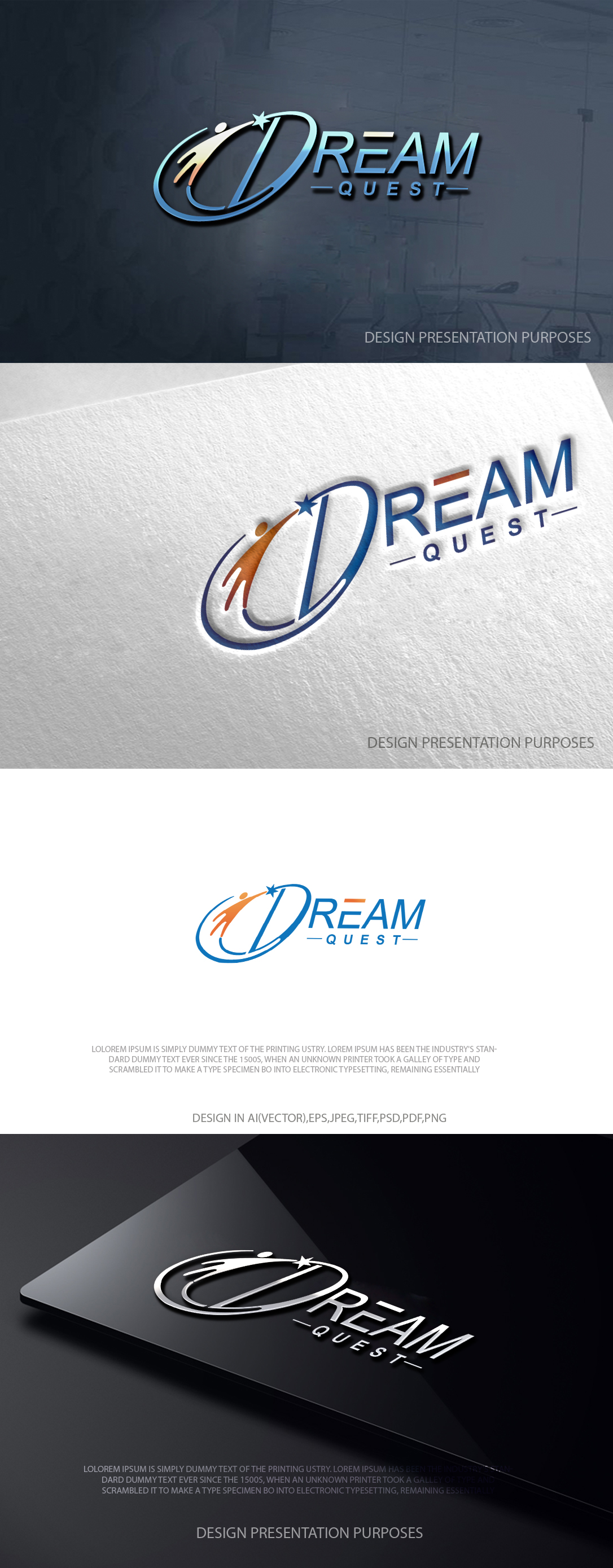Logo Design by zebronicgraphic for Dream Quest | Design #37059796