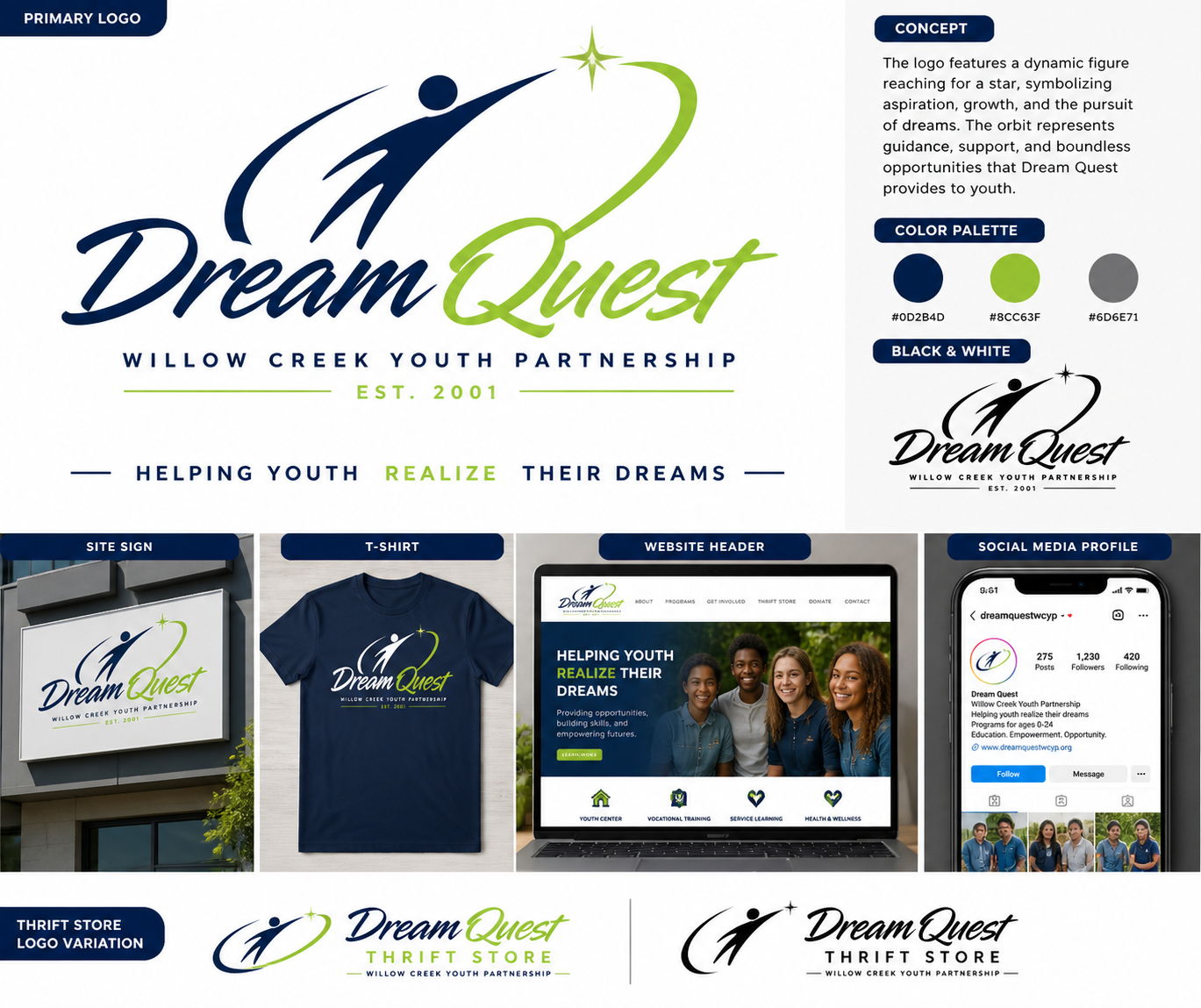Diseño de Logo por cplcrtn para Dream Quest | Diseño #37226792
