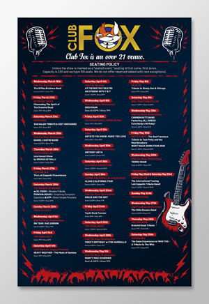 Flyer Design by NancyTan for Fox Dreams Presents INC | Design: #37061389