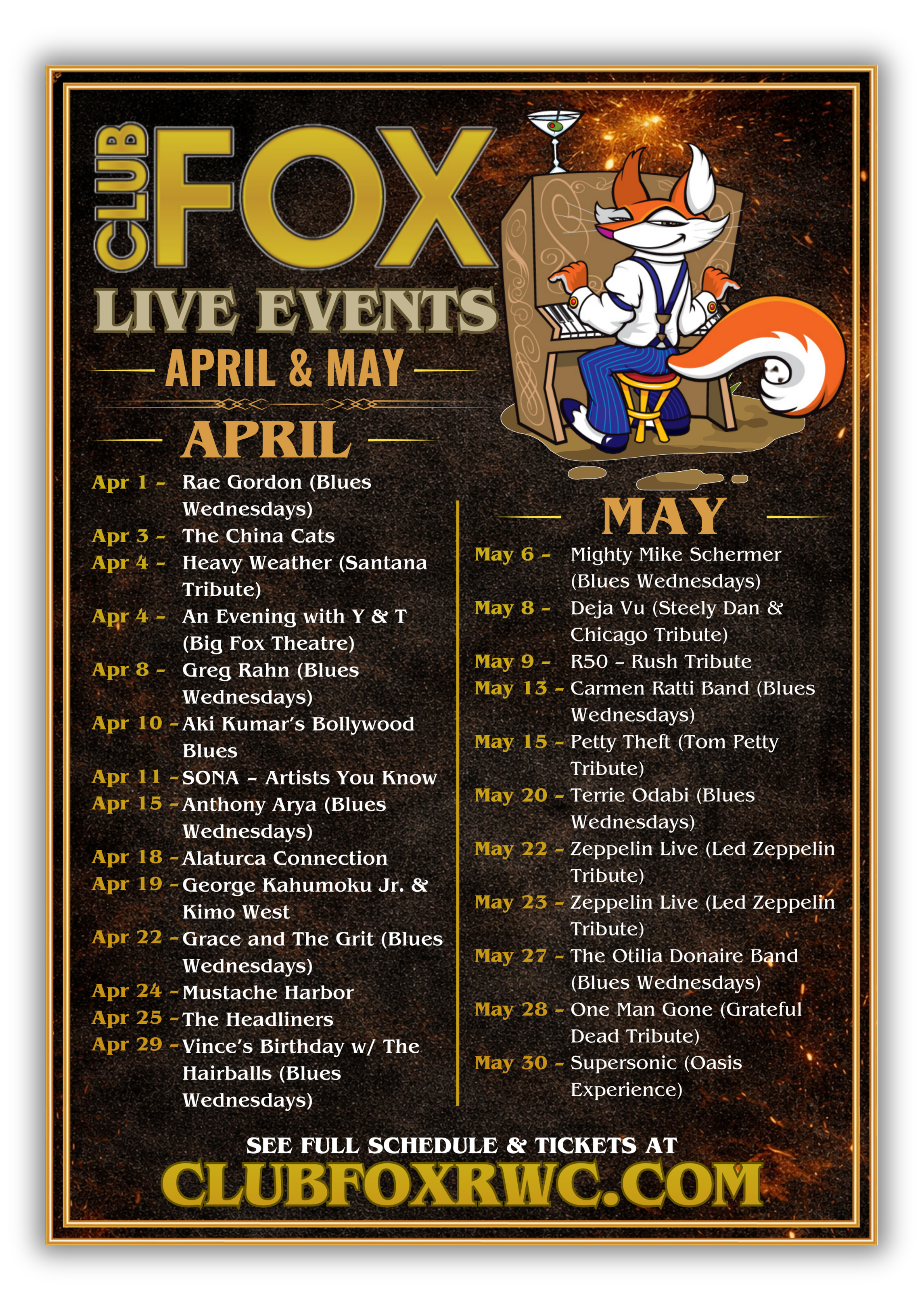 Flyer Design by Custom A for Fox Dreams Presents INC | Design #37058243