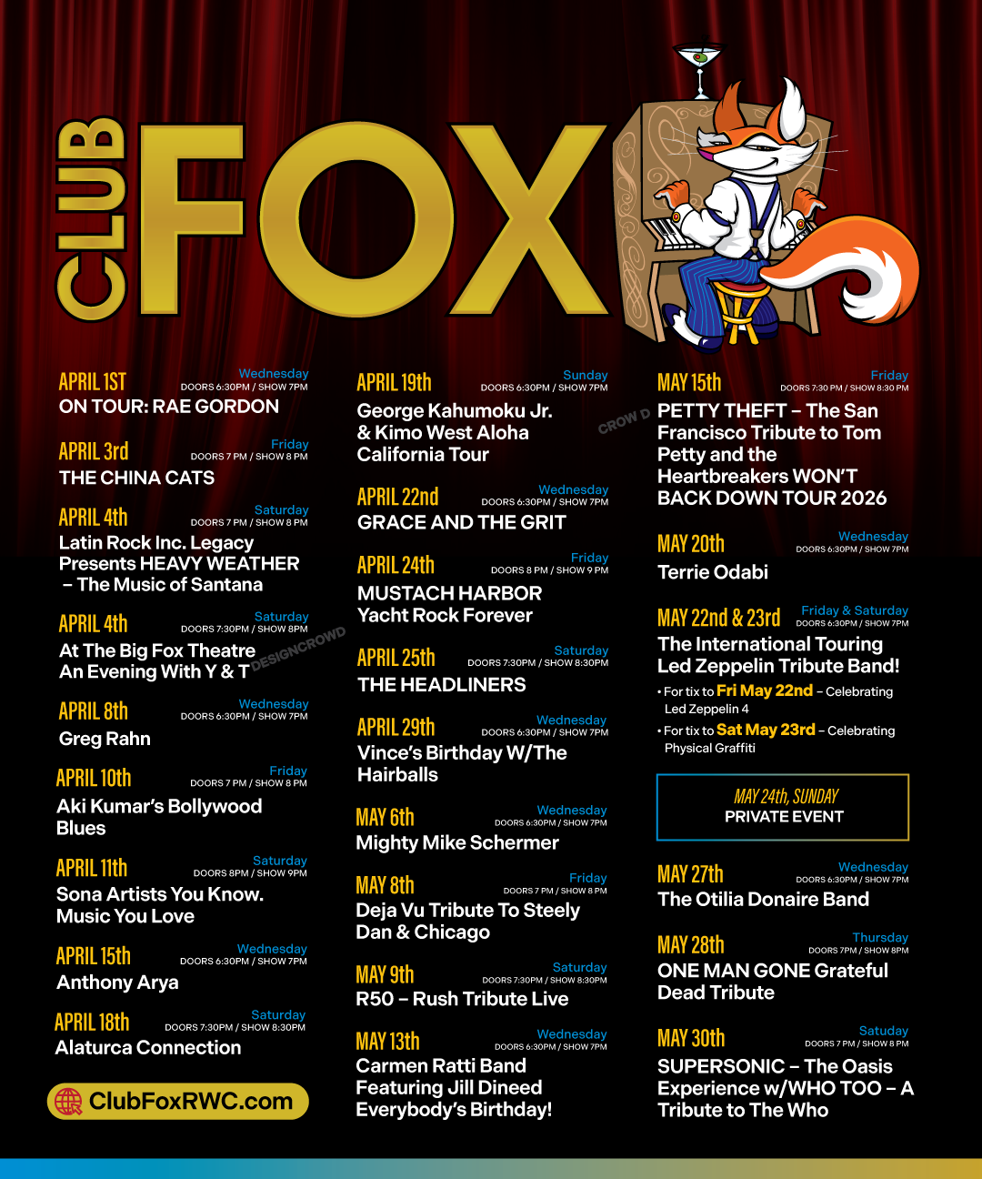 Flyer Design by JK18 for Fox Dreams Presents INC | Design #37059034