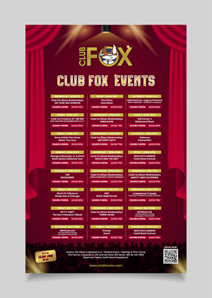 Flyer Design by 3Guys for Fox Dreams Presents INC | Design: #37060950