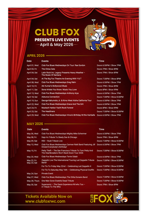 Flyer Design by SAI DESIGNS for Fox Dreams Presents INC | Design: #37059659