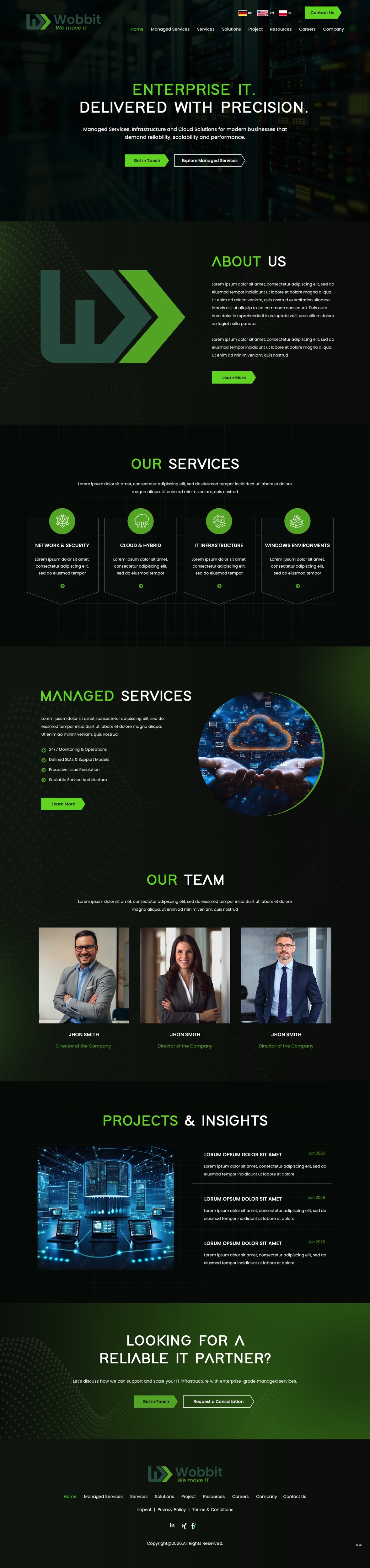 Wordpress Design by pb for Wobbit UG (haftungsbeschränkt) | Design #37065187