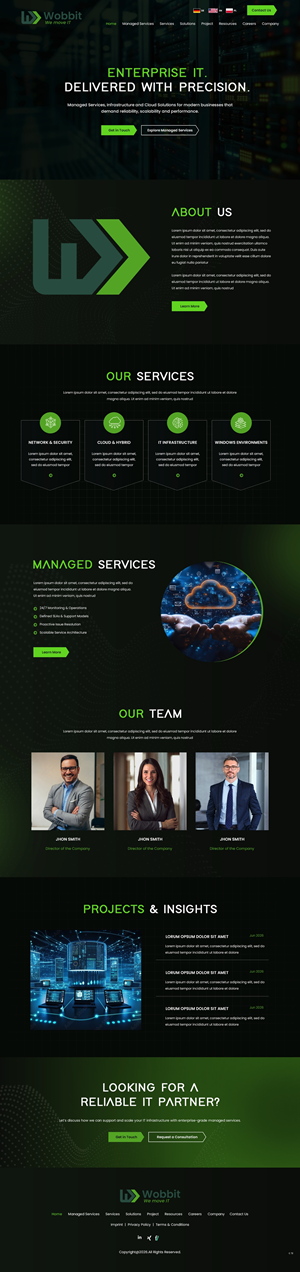 Diseño Wordpress por pb para Wobbit UG (haftungsbeschränkt) | Diseño: #37065187