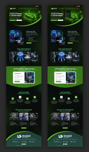 Diseño Wordpress por pb para Wobbit UG (haftungsbeschränkt) | Diseño: #37065188