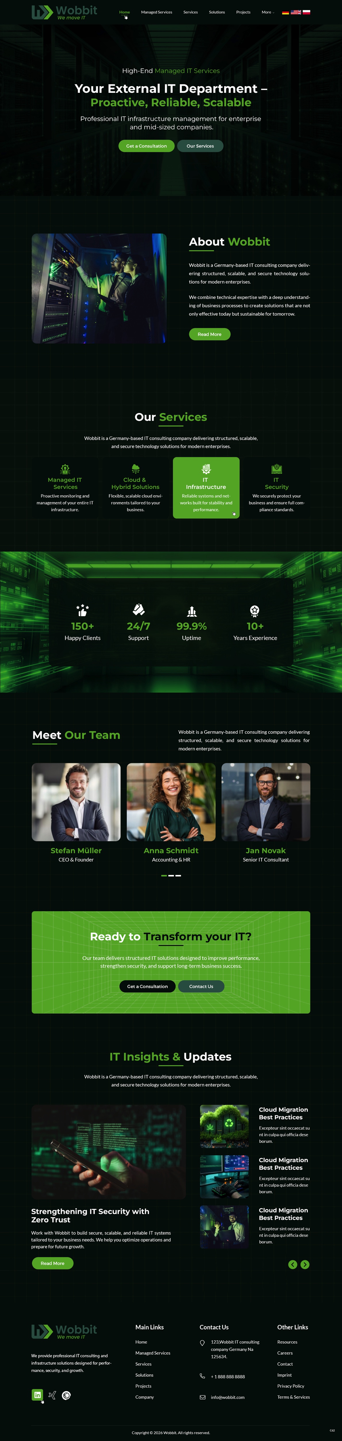 Wordpress Design by pb for Wobbit UG (haftungsbeschränkt) | Design #37065195