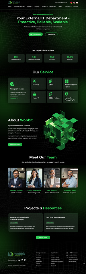 Design Wordpress par pb pour Wobbit UG (haftungsbeschränkt) | Design : #37071141